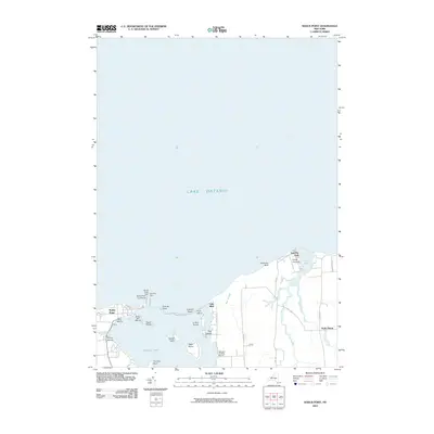 2010 Map of Sodus Point, 2010 Print