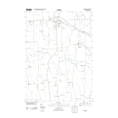 2013 Map of Sodus, 2013 Print