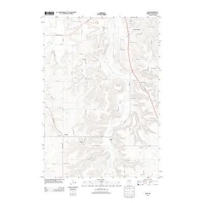 2013 Map of Sogn, 2013 Print