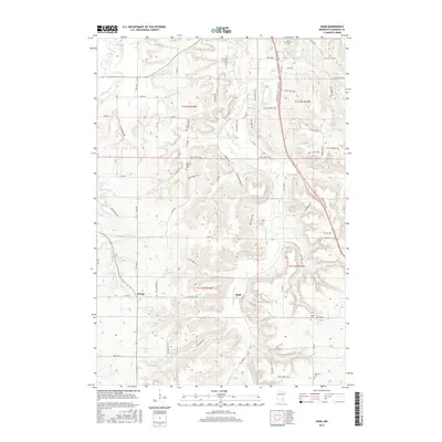 2016 Map of Sogn, 2016 Print