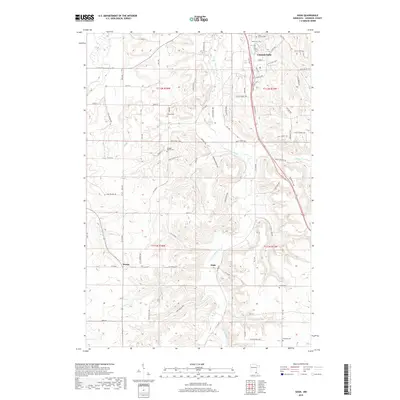 2019 Map of Sogn, 2019 Print