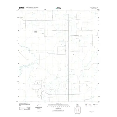 2012 Map of Soileau, 2012 Print