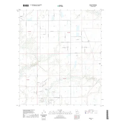 2020 Map of Soileau, 2020 Print