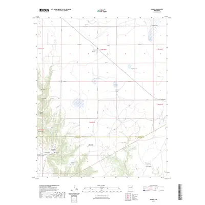 2023 Map of Solano, 2023 Print