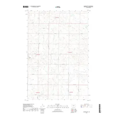 2018 Map of Solberg Butte, 2018 Print