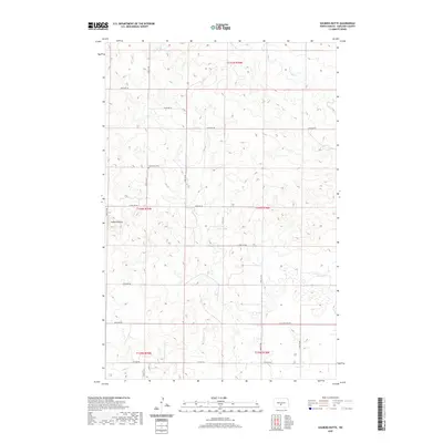 2020 Map of Solberg Butte, 2020 Print