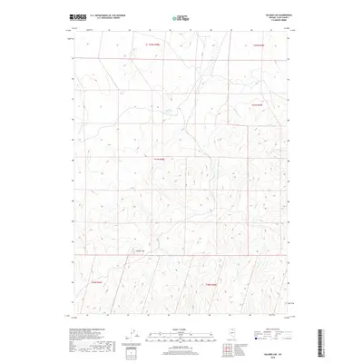 2018 Map of Soldier Cap, 2018 Print