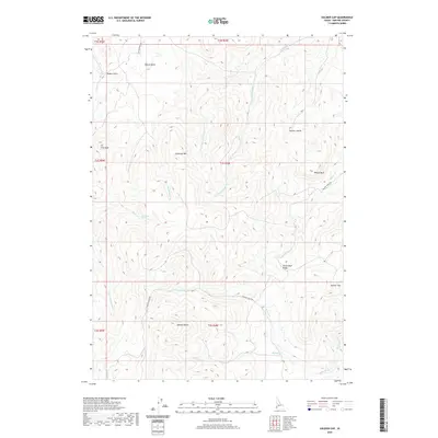 2020 Map of Soldier Cap, 2020 Print