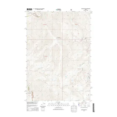 2013 Map of Soldier Creek, 2013 Print