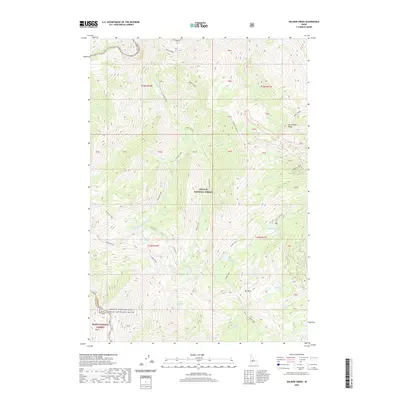 2020 Map of Soldier Creek, 2020 Print