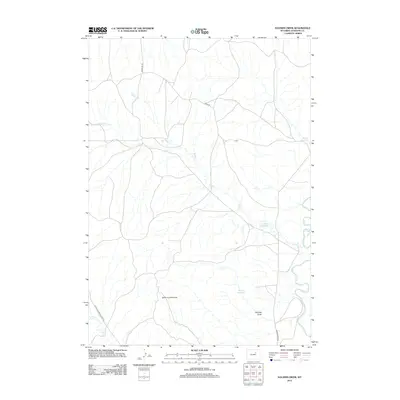 2012 Map of Soldier Creek, 2012 Print