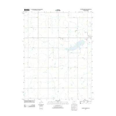2012 Map of Soldier Creek NE, 2012 Print