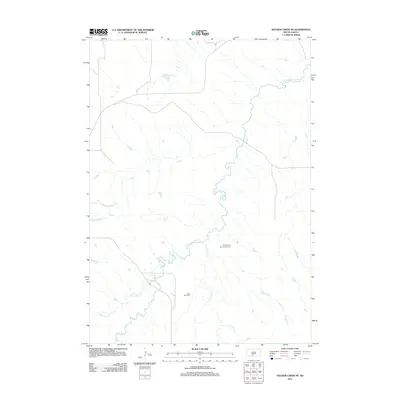 2012 Map of Soldier Creek NE, 2012 Print