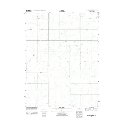 2012 Map of Soldier Creek NW, 2012 Print