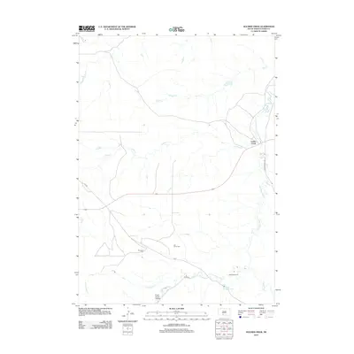 2012 Map of Soldier Creek, 2012 Print