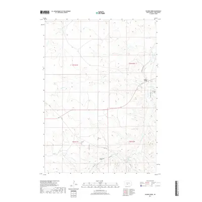 2017 Map of Soldier Creek, 2017 Print