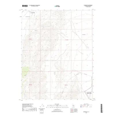 2018 Map of Soldier Pass, 2018 Print