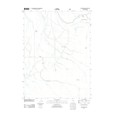 2012 Map of Soldier Peak, 2012 Print