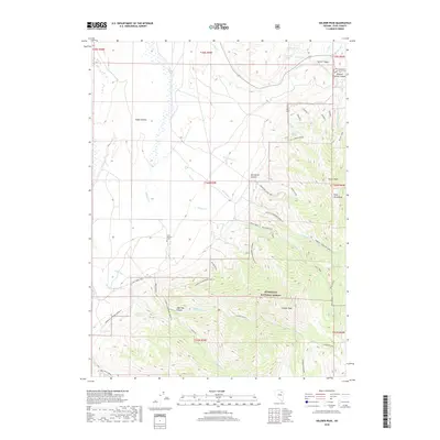 2018 Map of Soldier Peak, 2018 Print