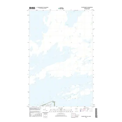 2016 Map of Soldier Point OE N, 2016 Print