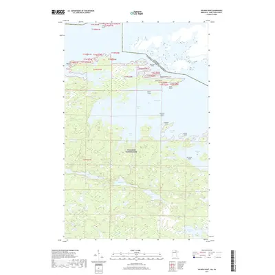 2019 Map of Soldier Point, 2019 Print