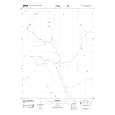 2011 Map of Soldier Summit, 2011 Print