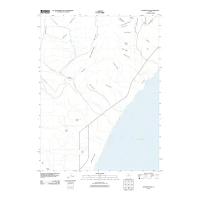 2011 Map of Soldiers Pass, 2011 Print