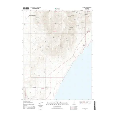 2014 Map of Soldiers Pass, 2014 Print