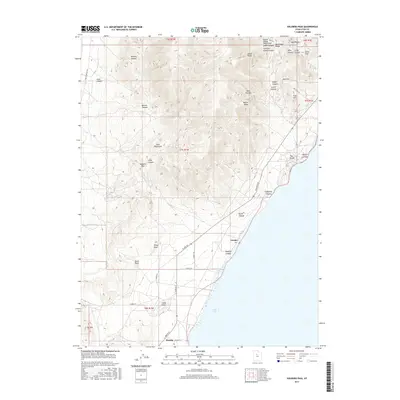 2017 Map of Soldiers Pass, 2017 Print