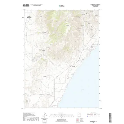 2020 Map of Soldiers Pass, 2020 Print