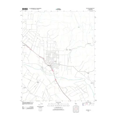 2012 Map of Soledad, 2012 Print