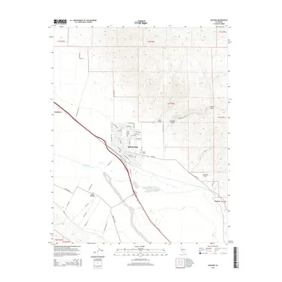 2015 Map of Soledad, 2015 Print