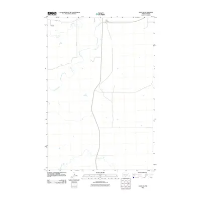 2011 Map of Solen SW, 2011 Print
