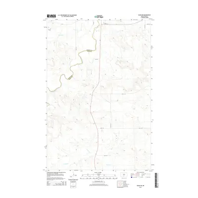 2014 Map of Solen SW, 2014 Print
