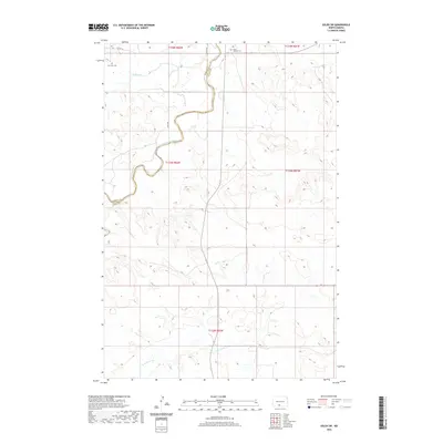 2020 Map of Solen SW, 2020 Print