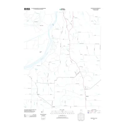 2013 Map of Solitude, 2013 Print