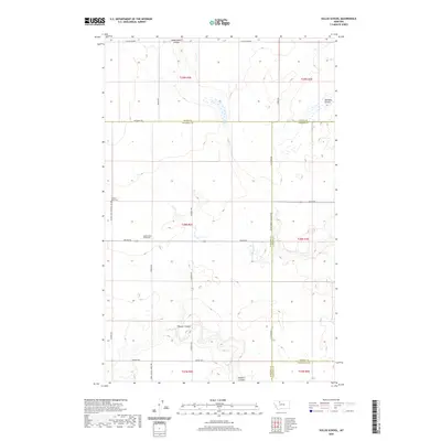 2020 Map of Sollid School, 2020 Print