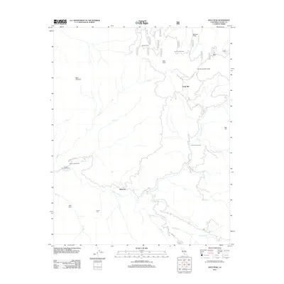 2012 Map of Solo Peak, 2012 Print