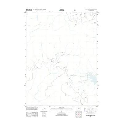 2012 Map of Solomon Creek, 2012 Print