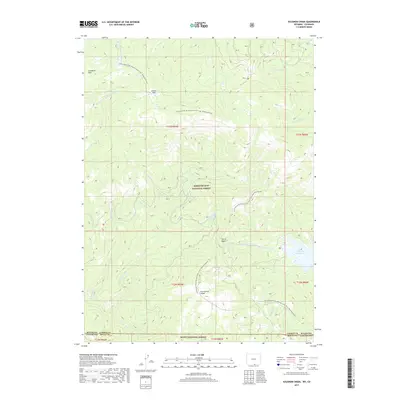 2017 Map of Solomon Creek, 2017 Print