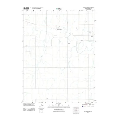 2012 Map of Solomon Rapids, 2012 Print