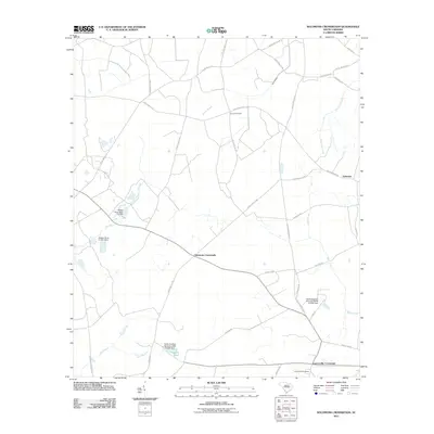2011 Map of Solomons Crossroads, 2011 Print
