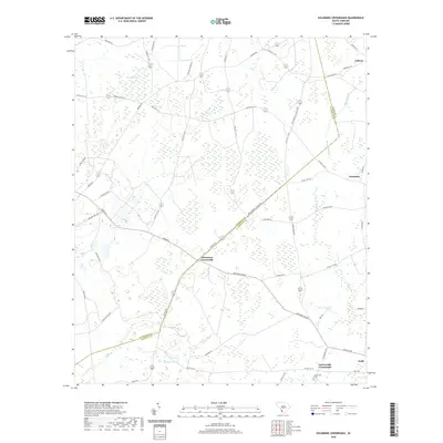 2020 Map of Solomons Crossroads, 2020 Print