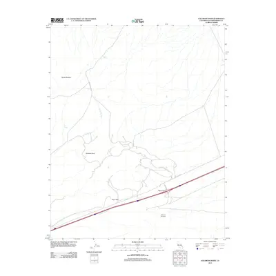 2012 Map of Solomons Knob, 2012 Print