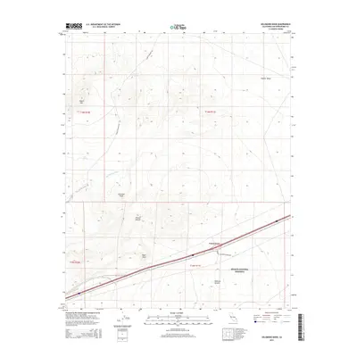 2015 Map of Solomons Knob, 2015 Print