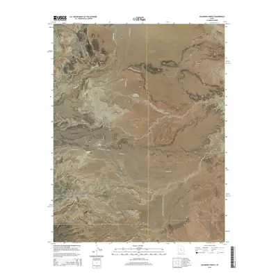 2014 Map of Solomons Temple, 2014 Print