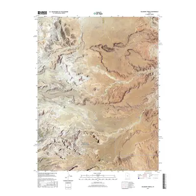 2017 Map of Solomons Temple, 2017 Print