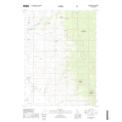 2018 Map of Solomons Temple, 2018 Print