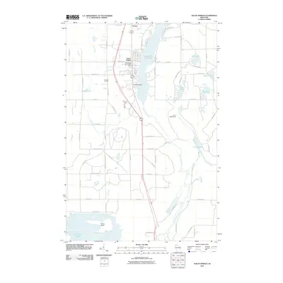 2010 Map of Solon Springs, 2010 Print