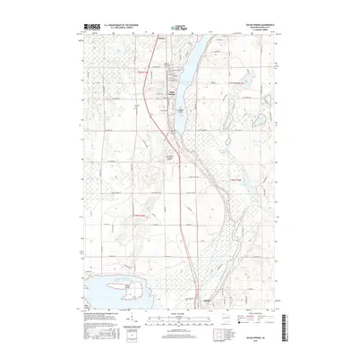 2015 Map of Solon Springs, 2015 Print